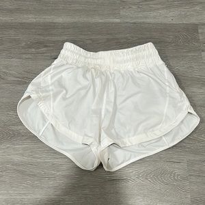 Lululemon track that high rise shorts